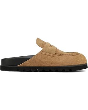 Naked Wolfe Sandalias Cord Con Tira Penny - Blanco