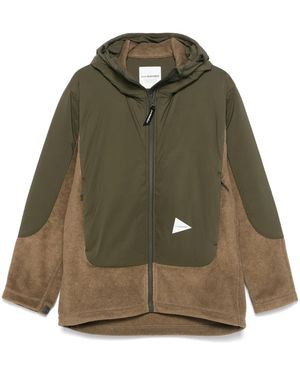 and wander 9 Top Jacket - Green