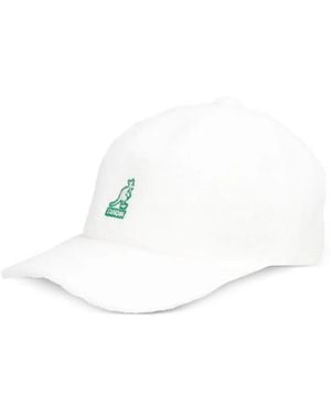 Kangol Bermuda Elastic Spacecap Baseball Cap - White