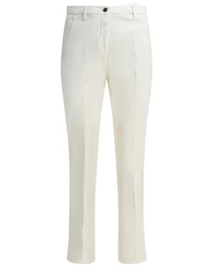 Briglia 1949 Button Pocket Pants - White