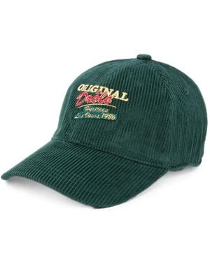 Drole de Monsieur Embroidered-Detail Baseball Cap - Green