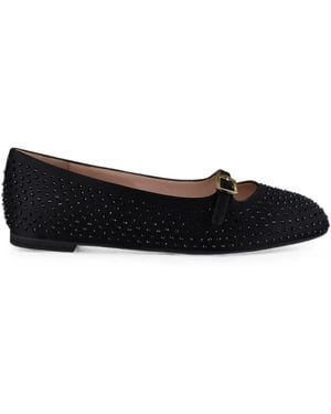 Bally Ballerines Rina Mary-Jane En Tissu - Noir