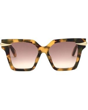 Roberto Cavalli Square-Frame Sunglasses - Pink