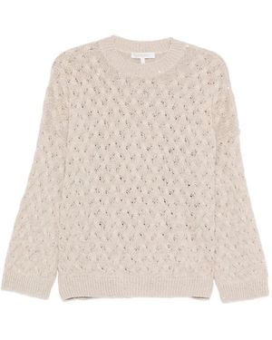 Antonelli Open-Work Jumper - Natural