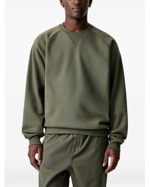 Carhartt Sweat À Logo Brodé - Vert