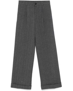 Stella Nova Pinstriped Trousers - Grey