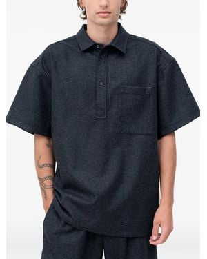 DARKPARK Polo Alex A Maniche Corte Con Taschino - Blu