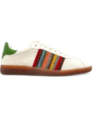 DSquared² Striped-Panel Trainers - Multicolour