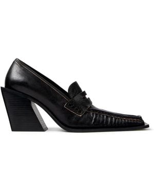 CAMPERLAB Escandalo Loafer Aus Leder Mit Absatz - Schwarz