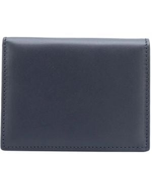 Comme des Garçons Porte-Cartes En Cuir - Blue