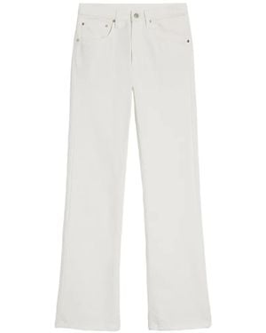 Jil Sander Flared Jeans - White