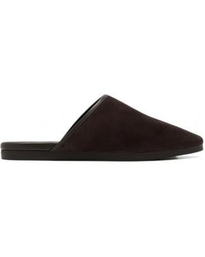 Loeffler Randall Roni Suede Mules - Black