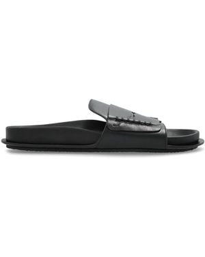 Jacquemus The Mocassin Slippers - Zwart
