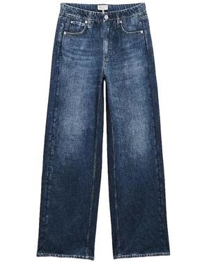 Rag & Bone Vaqueros Miramar Anchos - Azul