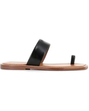 Giuseppe Zanotti Toe-Strap Flat Sandals - White