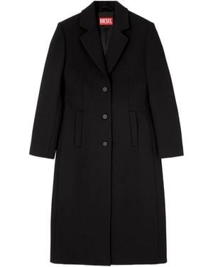 DIESEL Chaqueta G-Allan Con Placa Oval - Negro
