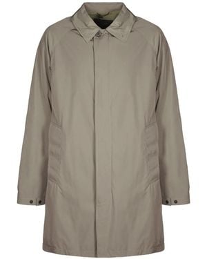 Paltò Button Military Coat - Grey