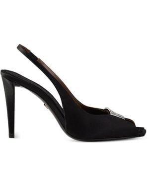 Giuseppe Zanotti La Nuit Slingback-Pumps 90Mm - Schwarz