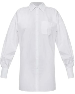 Coperni Camicia Con Coulisse - Bianco