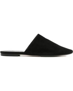 Aeyde Mules Rega En Daim - Black