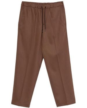 Costumein Broek Met Trekkoord - Bruin