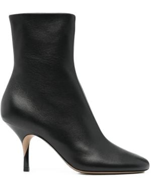 Jacquemus Pointed-Toe Ankle Boots - Black