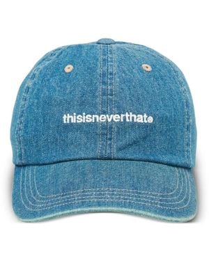 thisisneverthat Gorra Vaquera Con Logo - Azul