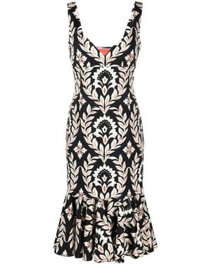 La DoubleJ Baia Sleeveless Midi Dress - White