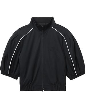 Juun.J Puff-sleeve Zip-up Jacket - ブラック