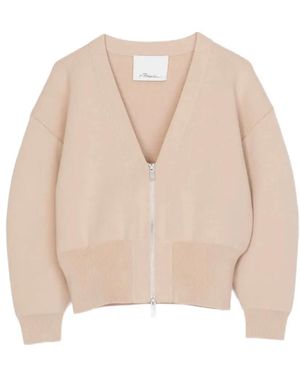 3.1 Phillip Lim Cárdigan Con Cremallera - Neutro