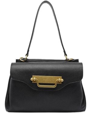 MY BEST BAG Leather Shoulder Bag - Black