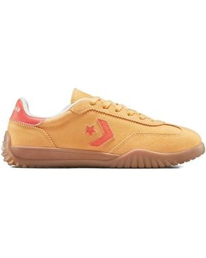 Converse Run Star Logo Trainers - Yellow