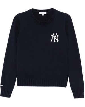Sporty & Rich Jersey Heritage Yankees Bordado - Azul