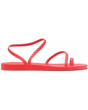 Ancient Greek Sandals Eleftheria Jelly Flip Flops - Red