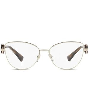 Versace Gafas con montura cat eye - Blanco