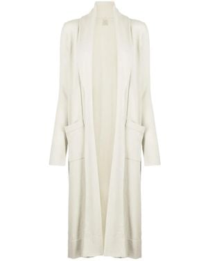 Teddy Cashmere Venzia Open-Front Cashmere Cardigan - White