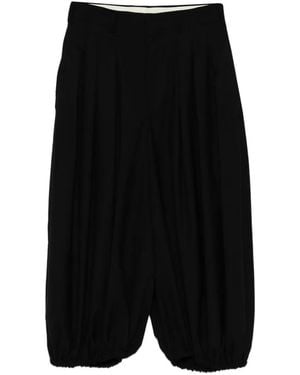 Comme des Garçons Pleated Trousers - Black