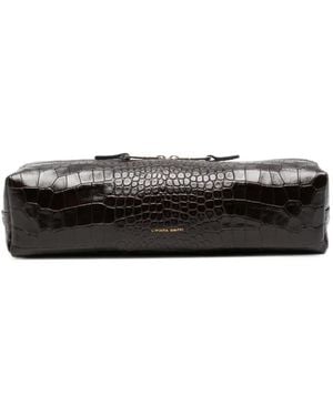 Liviana Conti Croc-Effect Clutch Bag - White