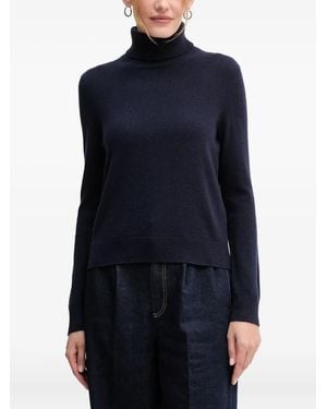 Benetton Roll-Neck Jumper - Blue
