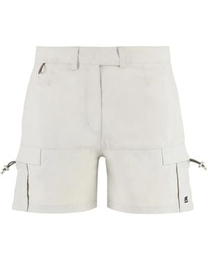 K-Way Argalps Cargo Shorts - White
