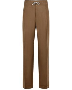 Maison Margiela ドローストリング パンツ - ブラウン