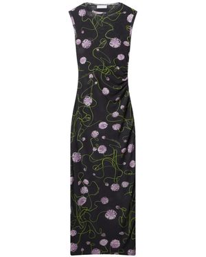 Stella McCartney Floral-Print Maxi Dress - Black