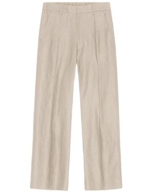 NN07 Kay Elasticated-Waist Trousers - White