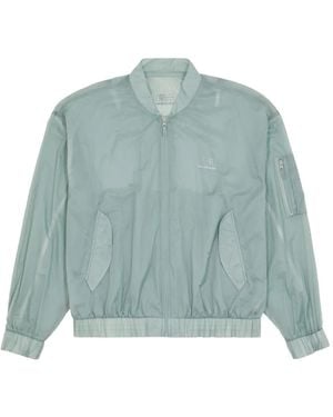 MM6 MAISON MARGIELA X SALOMON X Salomon プリント ボンバージャケット - ブルー