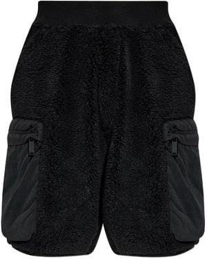 DSquared² Fleece Cargo Shorts - Black