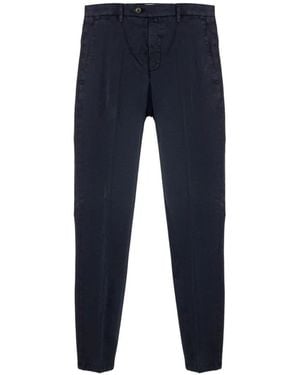 Briglia 1949 Belt Loops Trousers - Blue