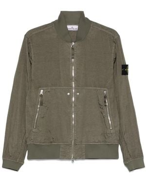 Stone Island Waterproof Bomber Jacket - Green