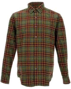 Portuguese Flannel Geruit Overhemd - Groen