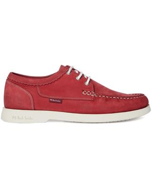 Paul Smith Pebble Segelschuhe - Rot