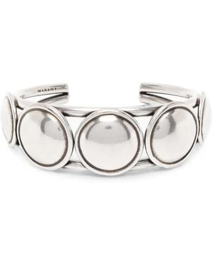 Isabel Marant Open-Cuff Bracelets - White
